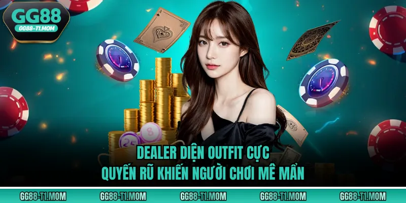 Dealer diện outfit cực quyến rũ khiến người chơi mê mẩn